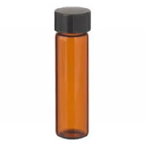 021886 - BOTTLE AMBER GLASS 8ML WITH CAP  (2 pcs/pkg)