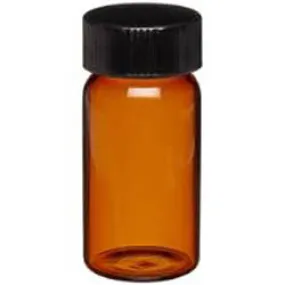 021887 - BOTTLE AMBER GLASS 4ML WITH CAP  (2 pcs/pkg)