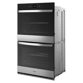 100 Total Cubic Feet Double Wall Oven With Air Fry When Connected - Stainless Steel