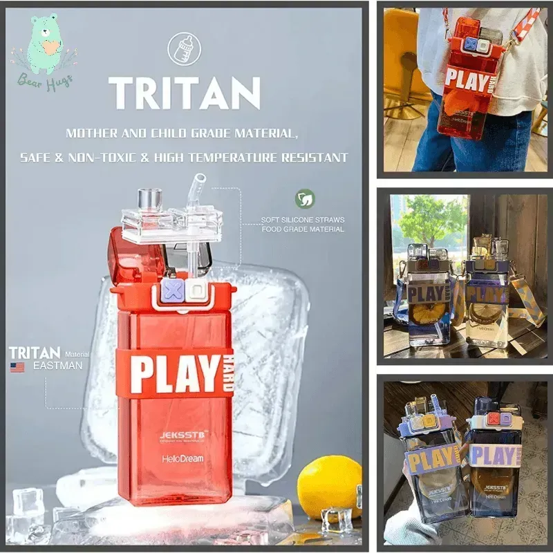 2 in 1 Play Tritan Water Bottle (520 ml)