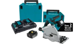 2021 Makita 36V (18V X2) LXT® Brushless 6-1/2" Plunge Circular Saw Kit (5.0Ah) (XPS01PTJ)