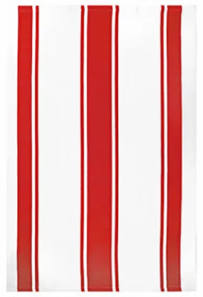 20x30 RED Stripe Towel | Pack Of 4