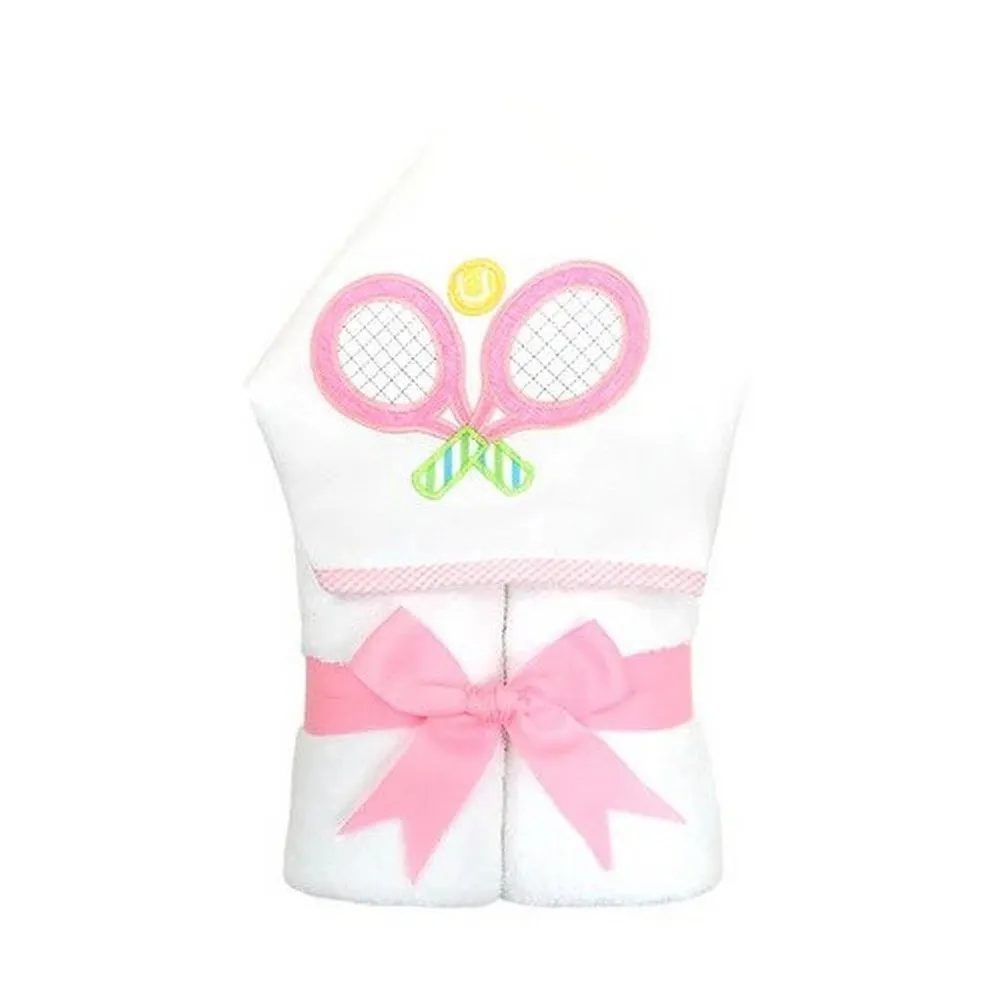 3 Martha's Everykid Hooded Towel Tennis