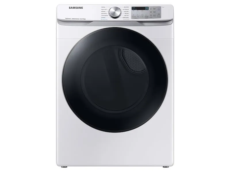 7.5 cu. ft. Smart Gas Dryer with Steam Sanitize  in White - (DVG45B6300W)