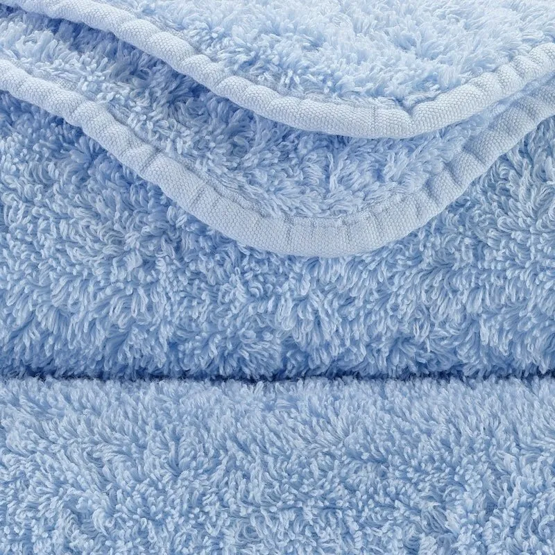 Abyss Super Pile Euro Bath Sheet 39X59 Powder Blue 330