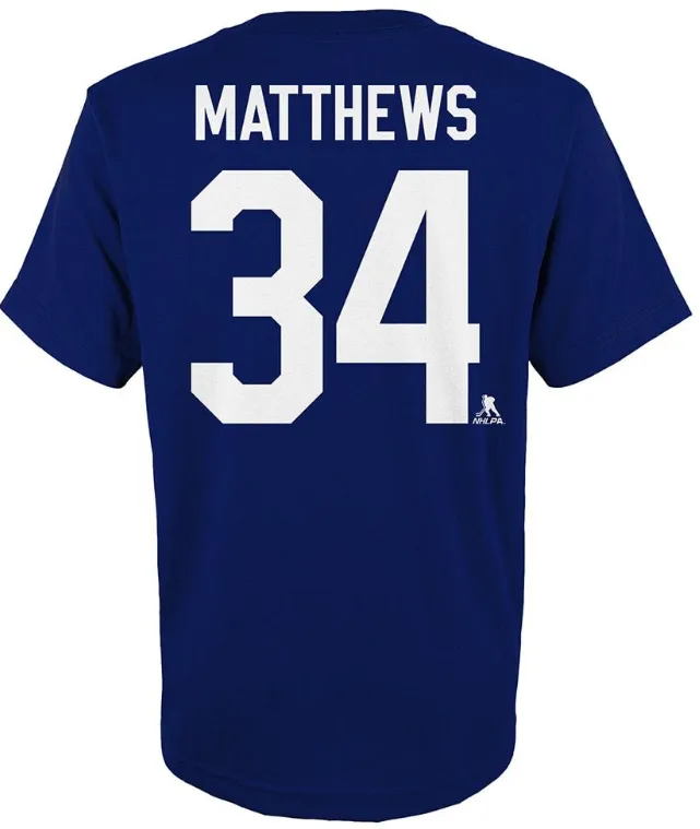 adidas Junior NHL Toronto Maple Leafs Auston Matthews Player T-Shirt