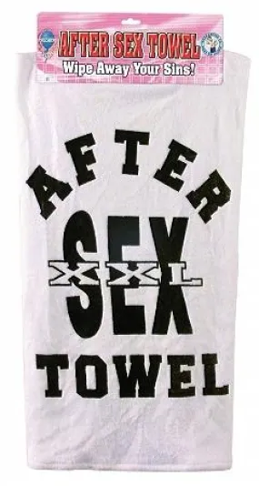 After Sex Towel