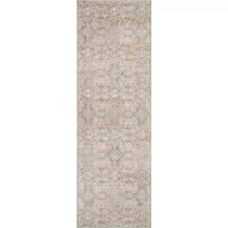 Amber Lewis x Loloi Zuma Rug - Silver Multi