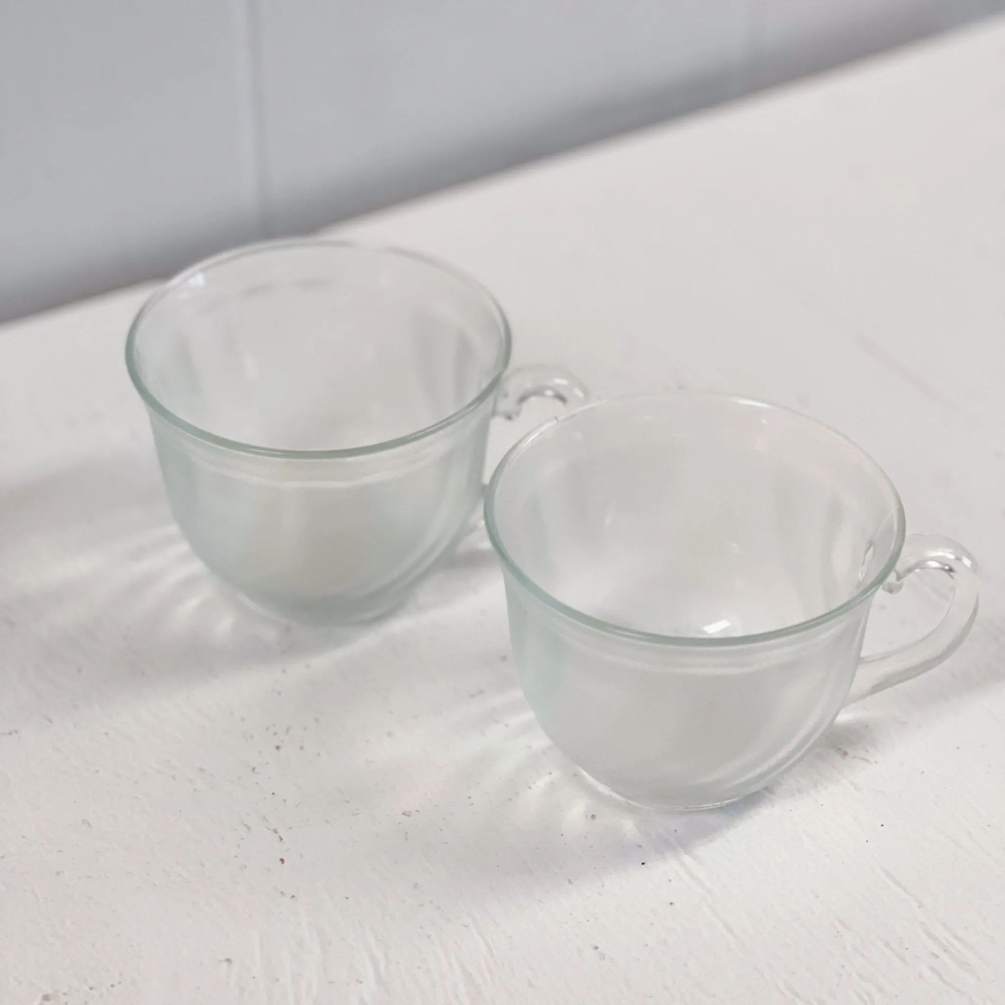 Arcoroc Swirl Frosted Glass Cup - Set of 2 - Arc International