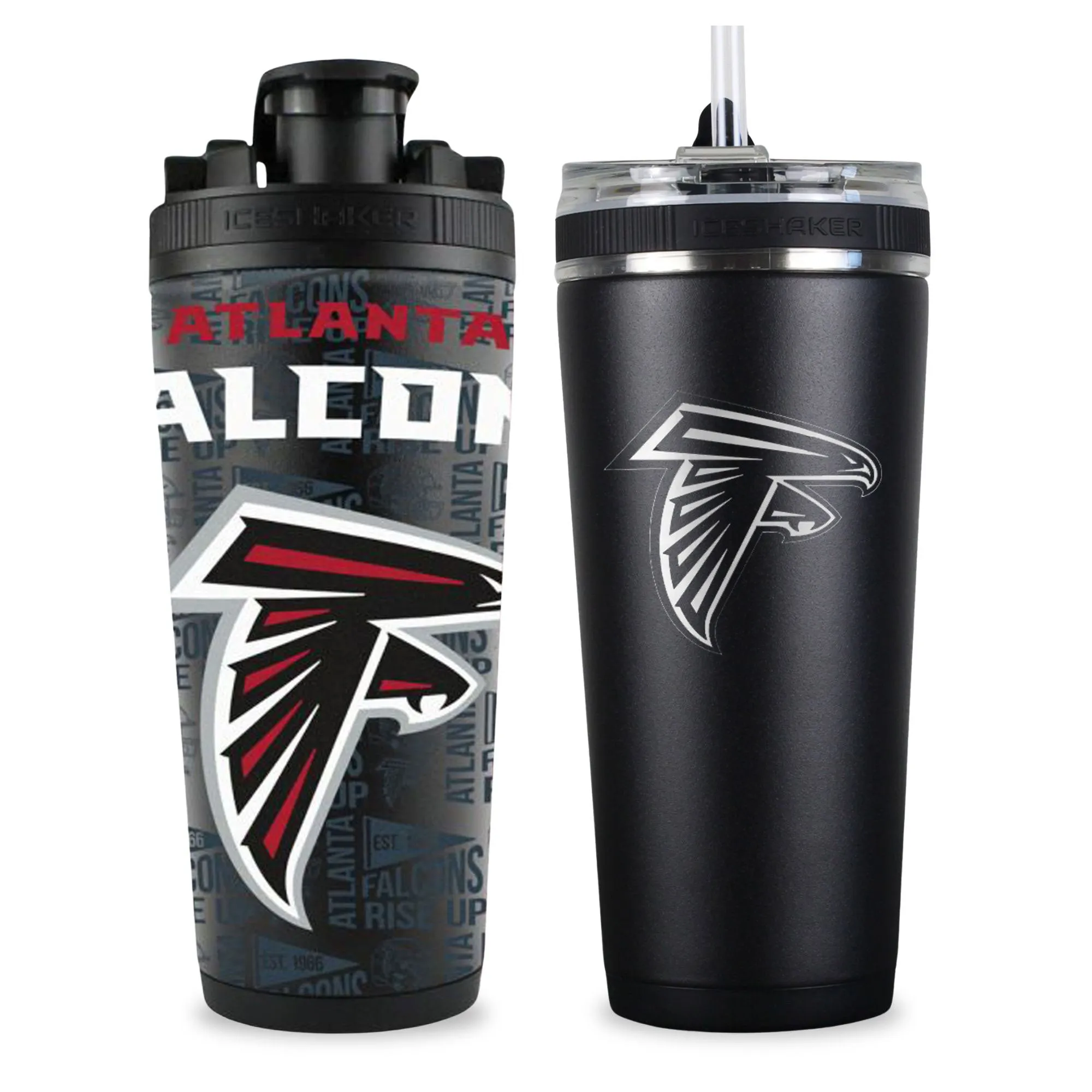 Atlanta Falcons 4D Shaker & Flex Bottle Bundle