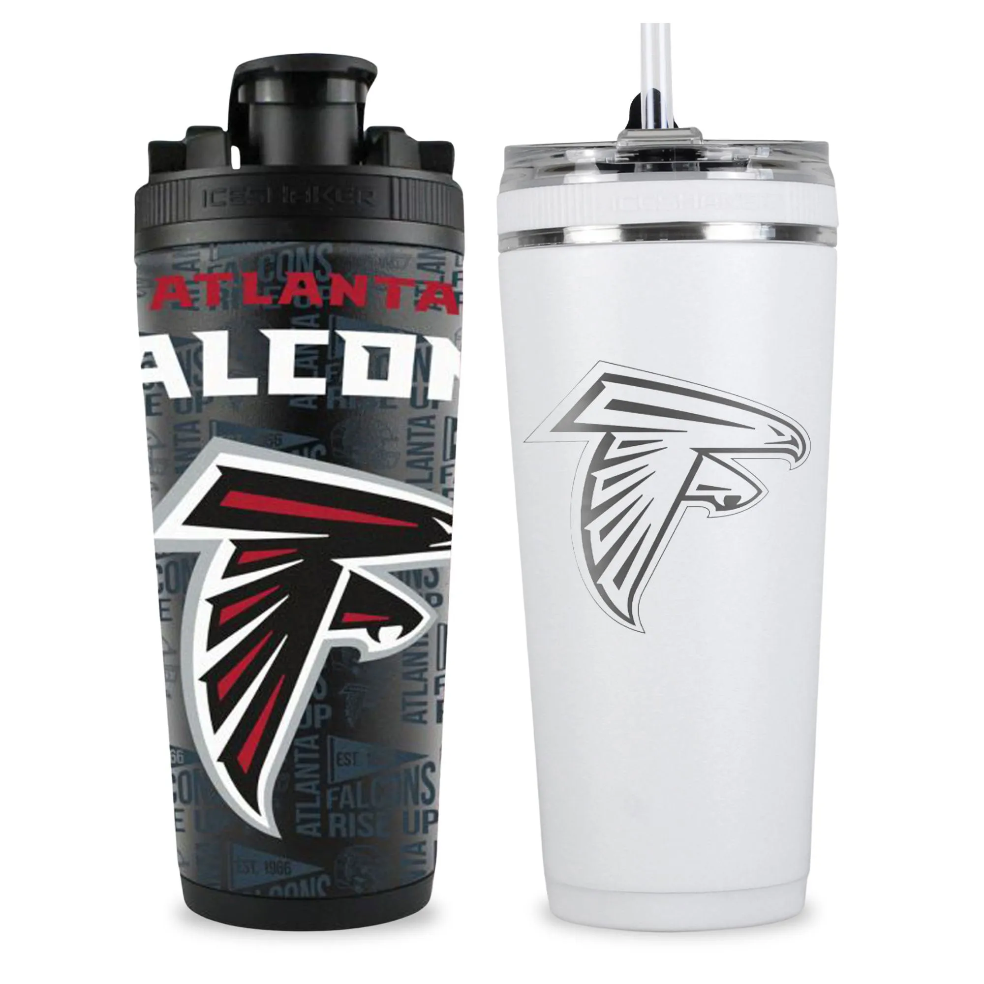 Atlanta Falcons 4D Shaker & Flex Bottle Bundle