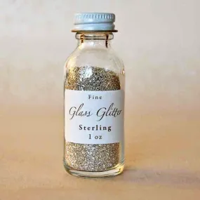 Authentic German Glass Glitter- Sterling