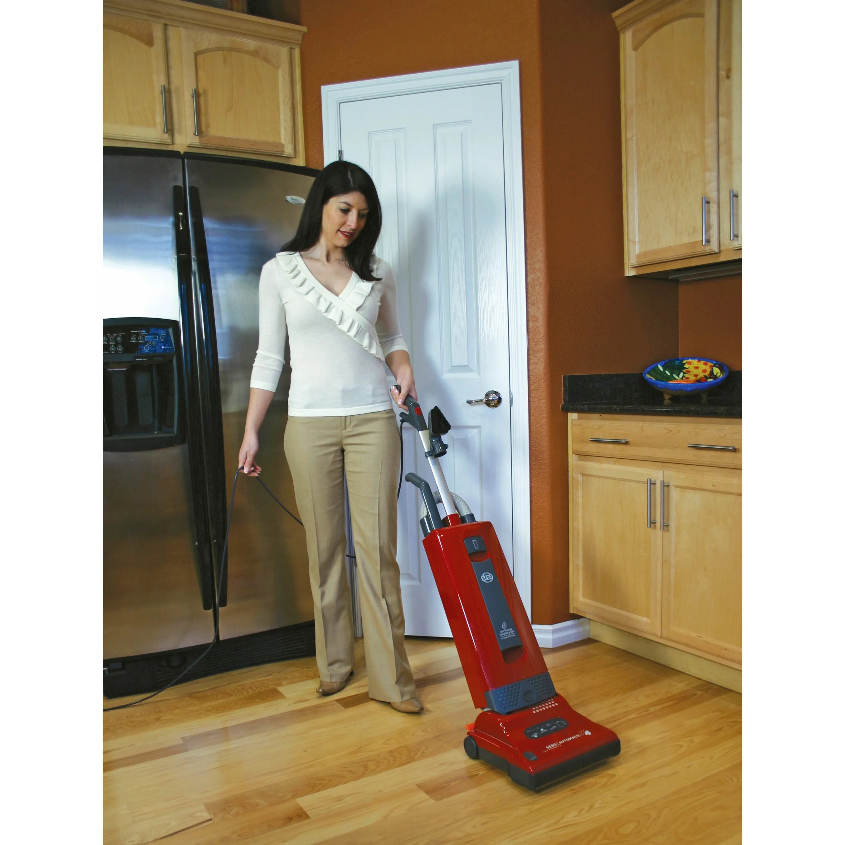 Automatic X7 Upright Vacuum 91503AM, Red