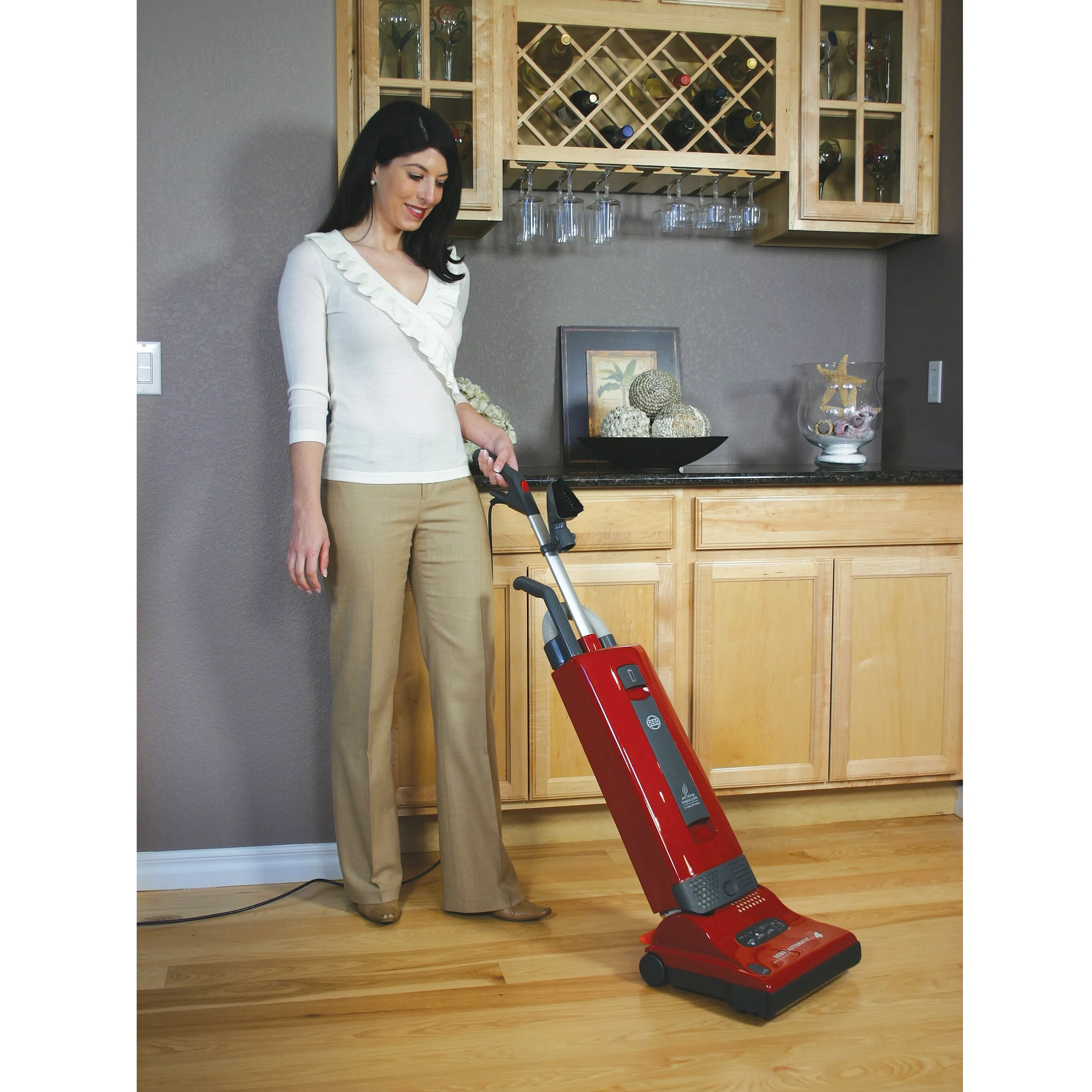 Automatic X7 Upright Vacuum 91503AM, Red