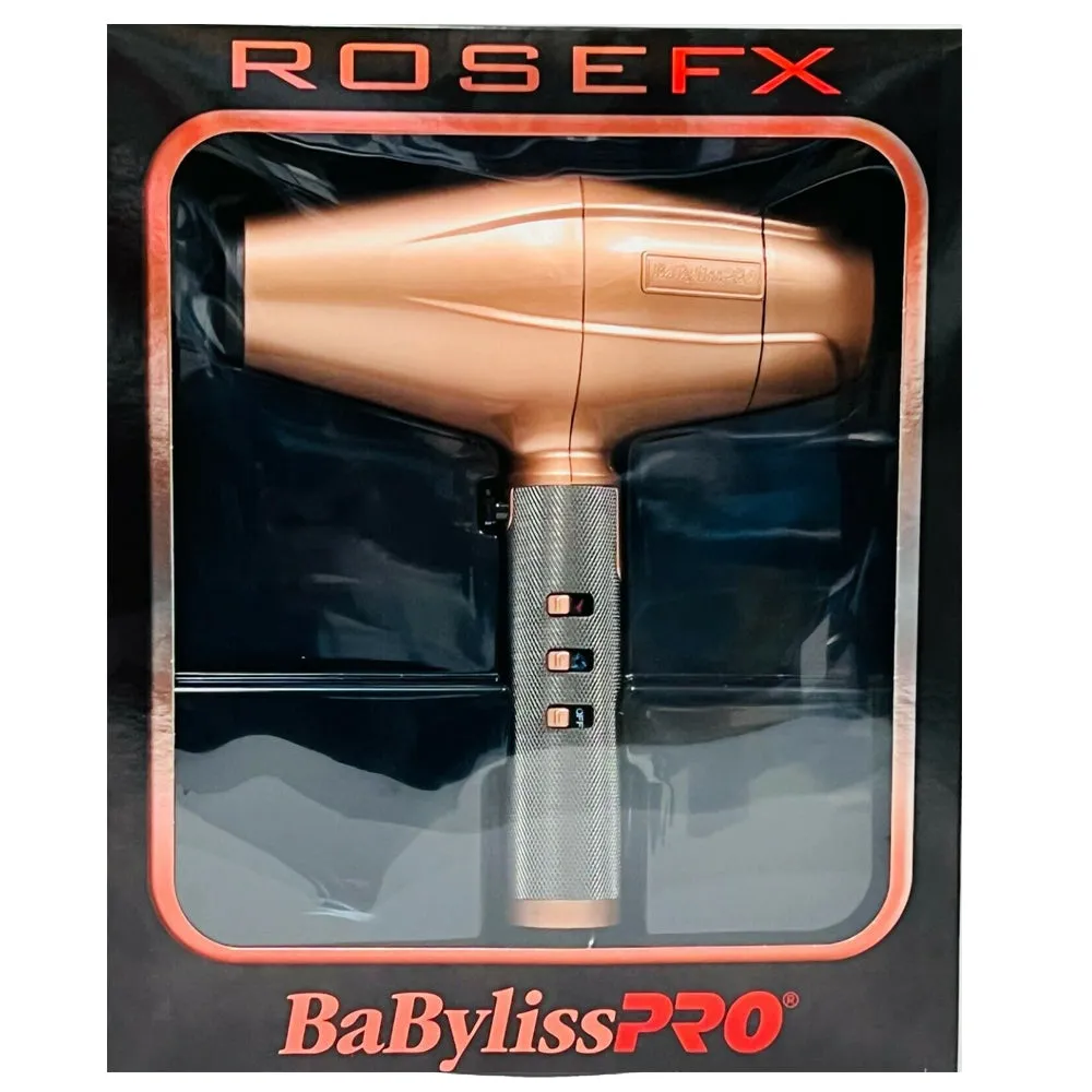 BaByliss PRO FXBDRG1 Rose GoldFX High Performance Turbo Dryer