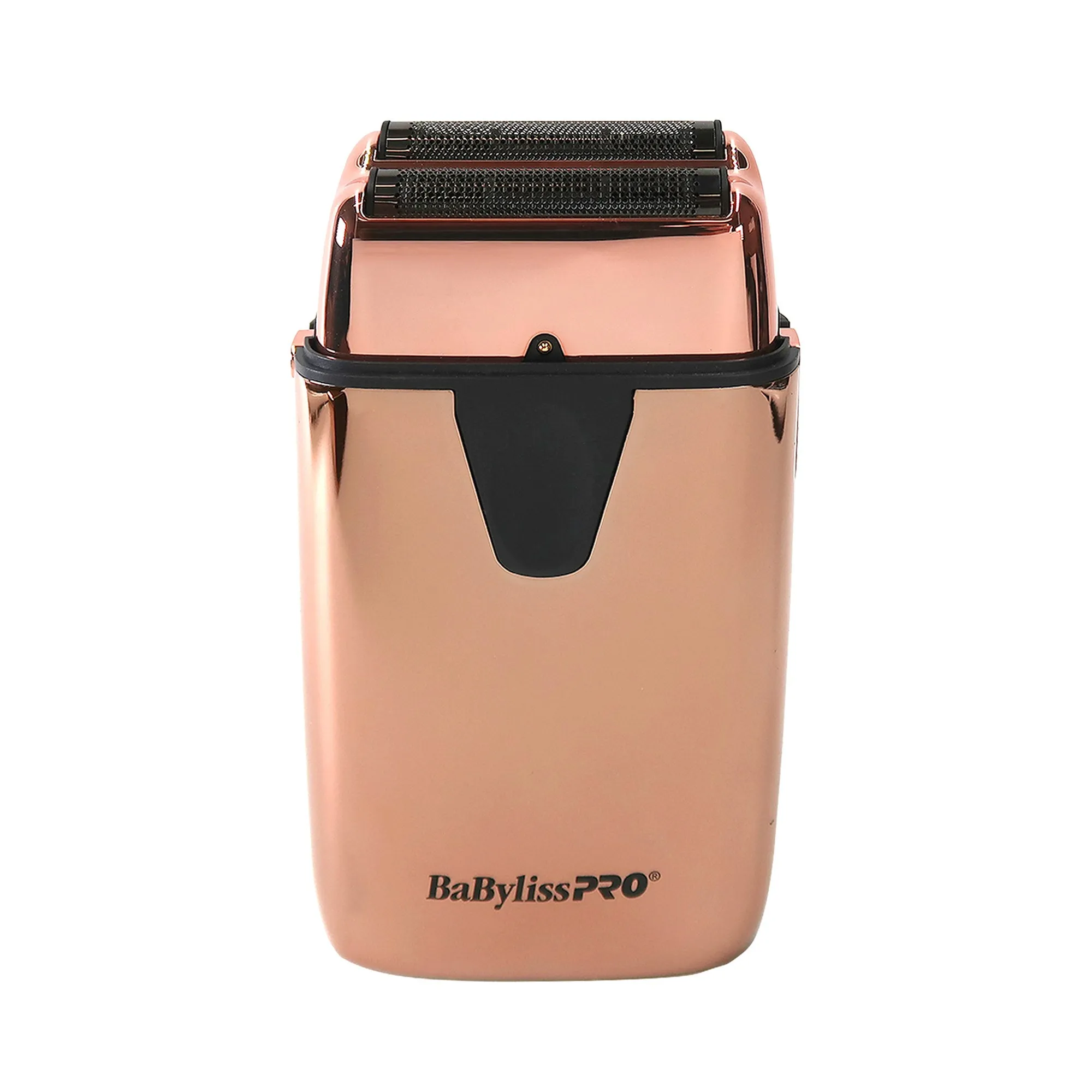 BaByliss Pro LIMITED EDITON UVFOIL UV-Disinfecting Metal Double Foil Shaver FXLFS2RG (Rose Gold) with BaByliss Pro Barberology Foil Shaver Storage Case