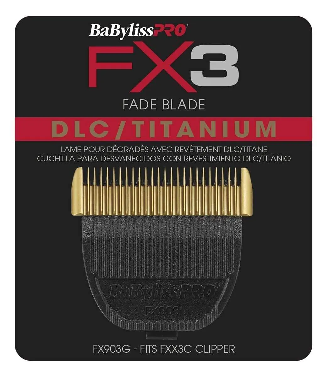 BaBylissPRO DLC/Titanium Replacement Fade Blade for X3 Clipper