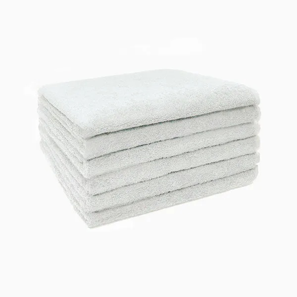 Barneys Platinum Collection Commerical Bath Towels - White - 6 Pieces