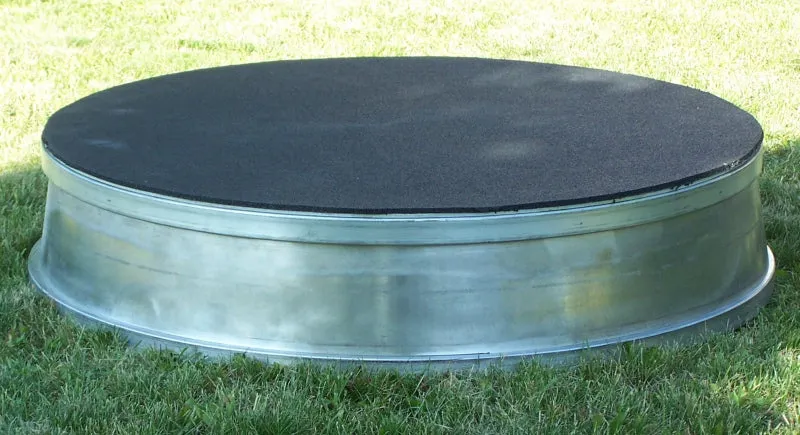 Basic Aluminum Horse Training Pedestal