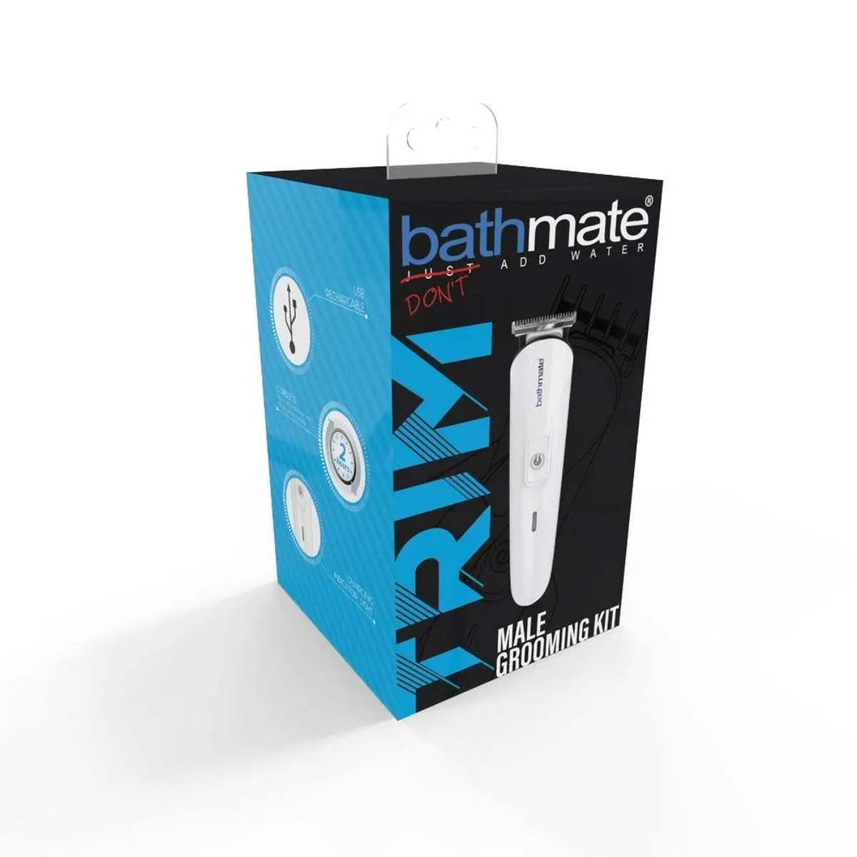 Bathmate Trim Male Grooming Kit Shaver White