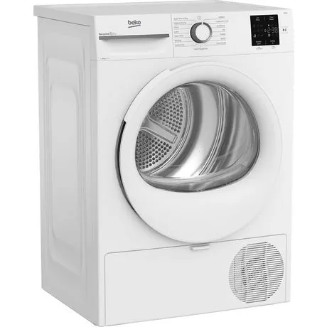 Beko BMN3T3823W 8kg Heat Pump Tumble Dryer - White