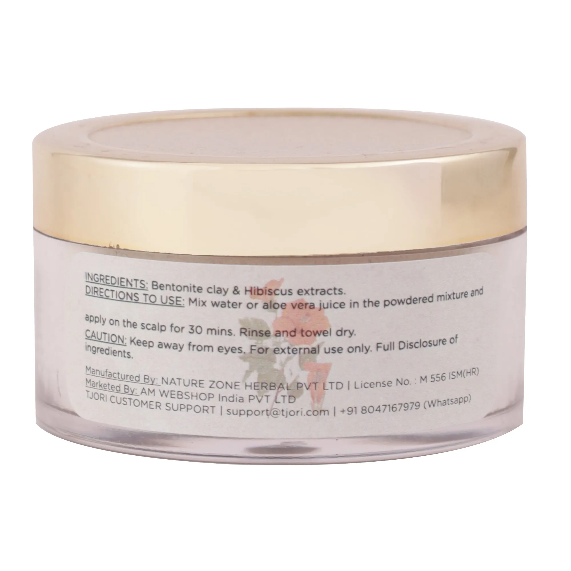 Bentonite & Hibiscus hair reconstruction pack