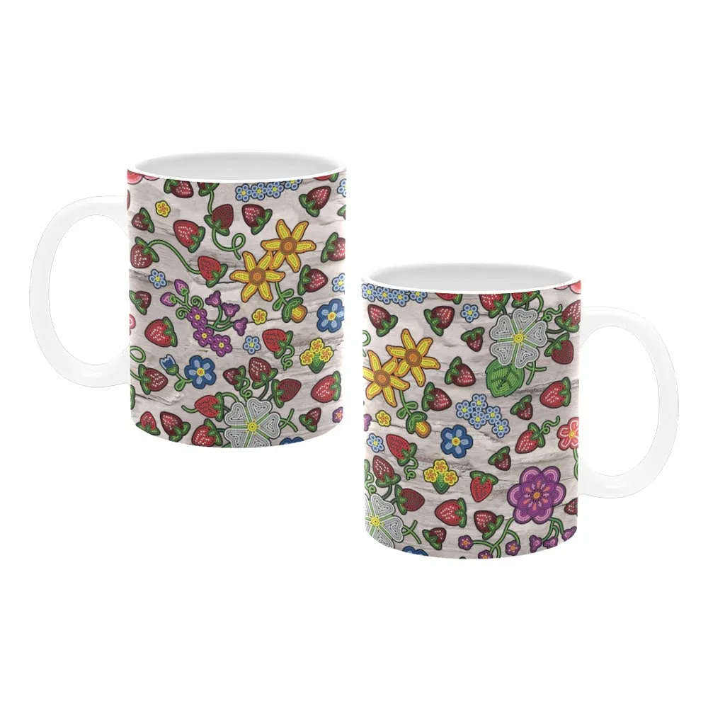 Berry Pop Bright Birch White Mug(11OZ)