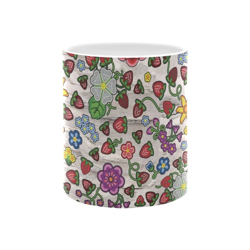 Berry Pop Bright Birch White Mug(11OZ)