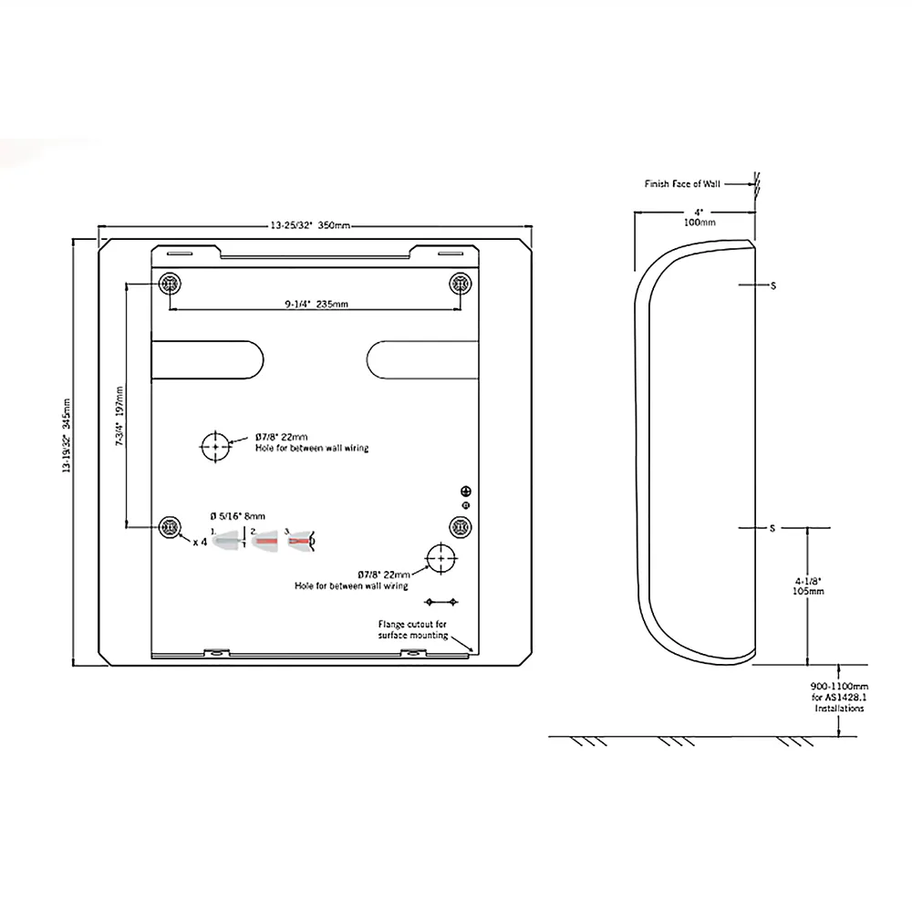 Bobrick Hand Dryer Trimline White B7120 by Ozwashroom