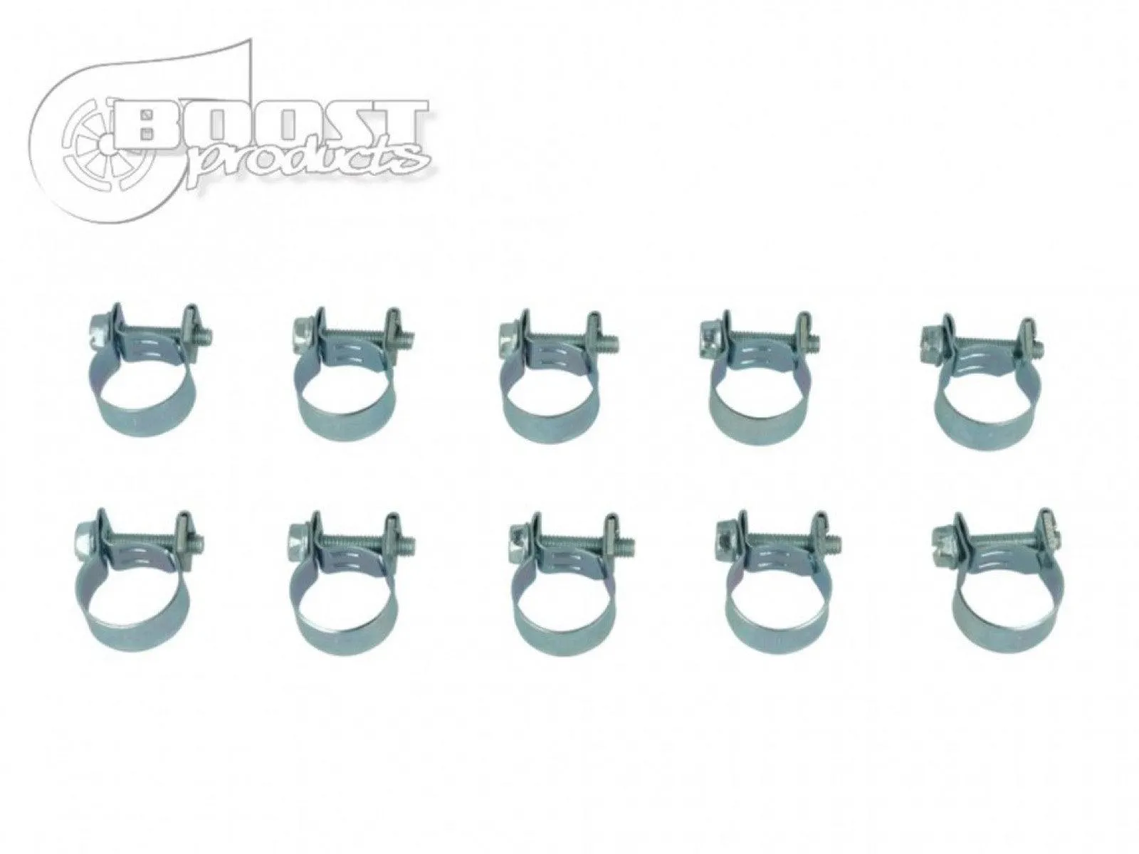 BOOST Products 10 Pack HD Mini Clamps, 12-14mm (15/32 - 35/64") Range