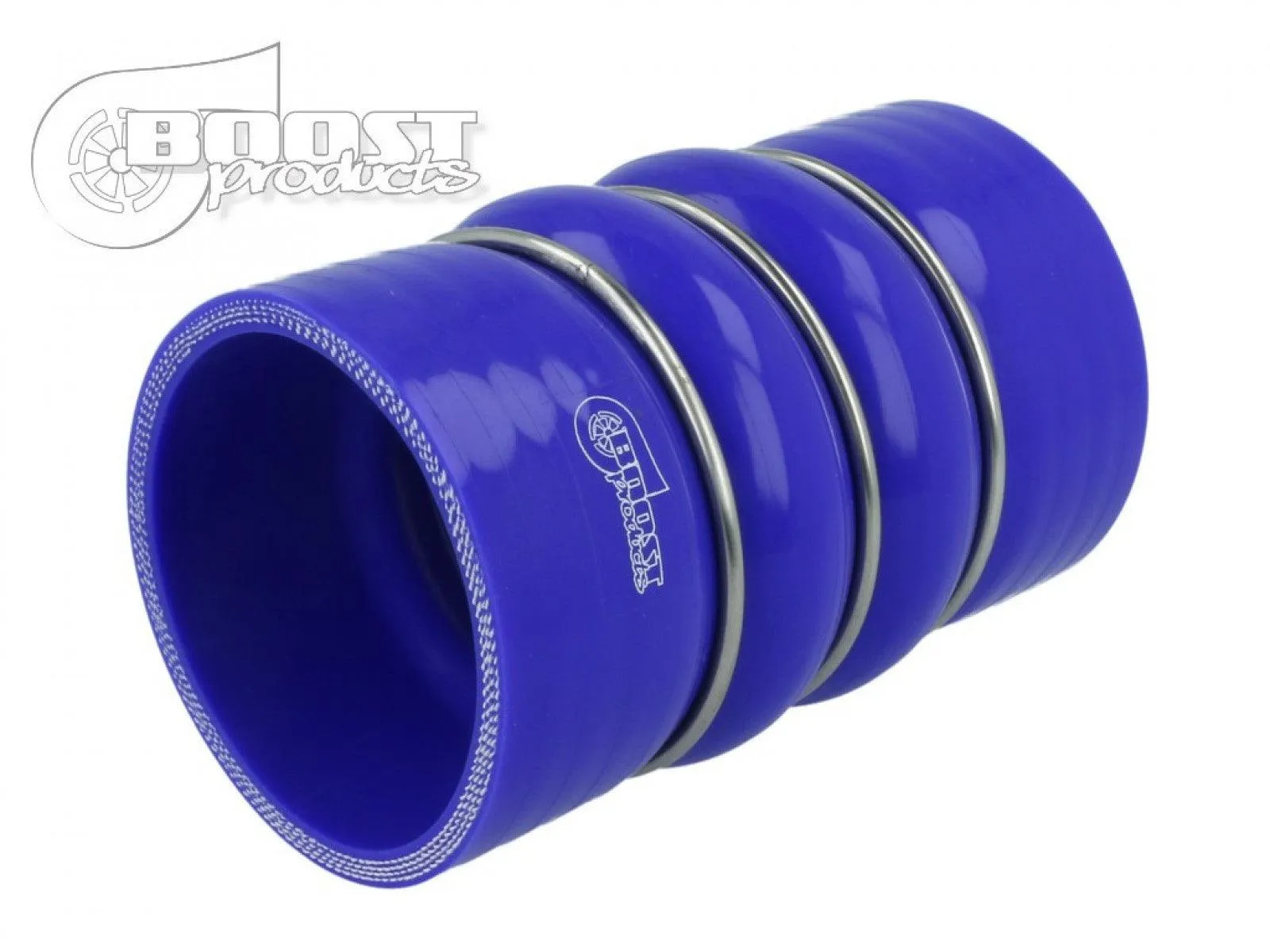 BOOST Products Silicone Coupler with Double Hump, 54mm (2-1/8") ID, Blue