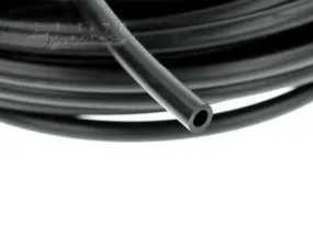 BOOST products Silicone Vacuum Hose 5mm (13/64") ID, Black, 3m (9ft) Roll