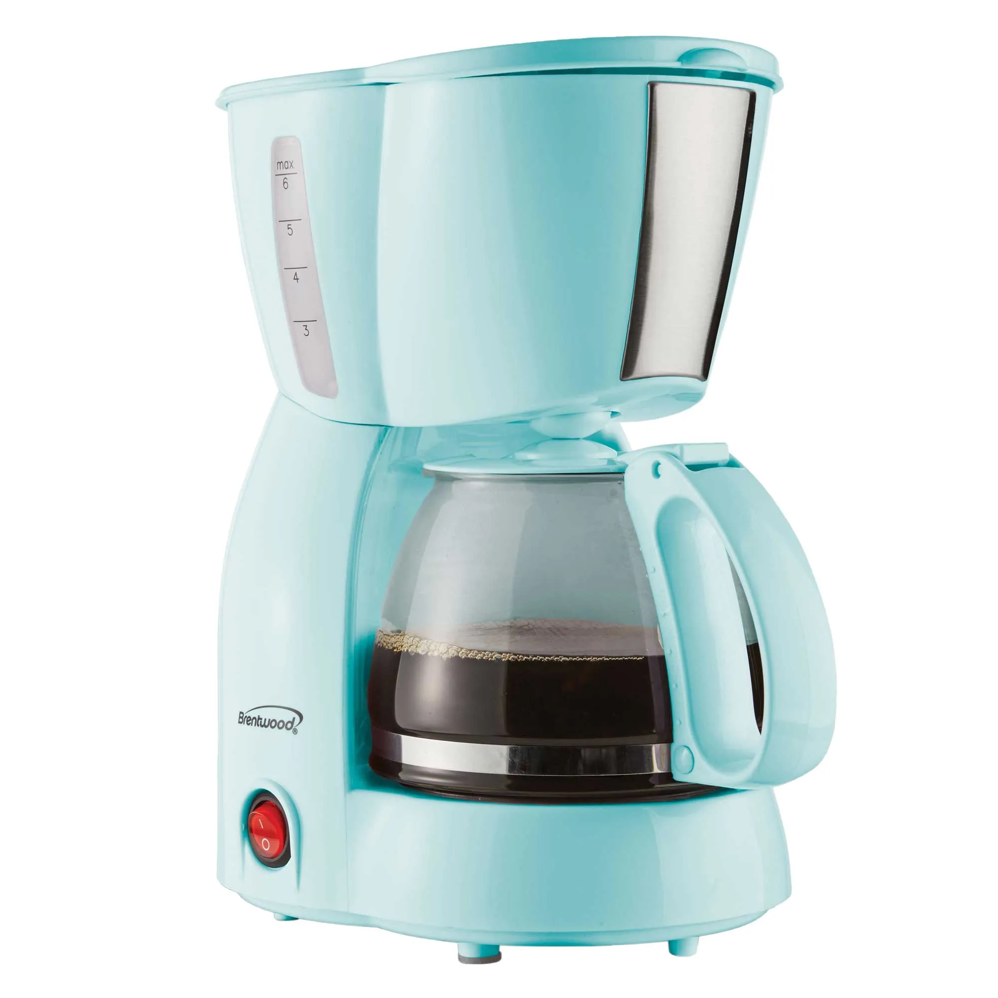 Brentwood TS-213BL 4 Cup Coffee Maker, Blue