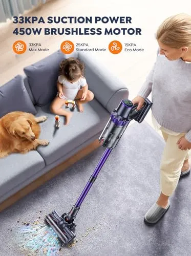 BuTure Cordless Vacuum Cleaner, (New)