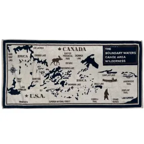 BWCA Map Towel