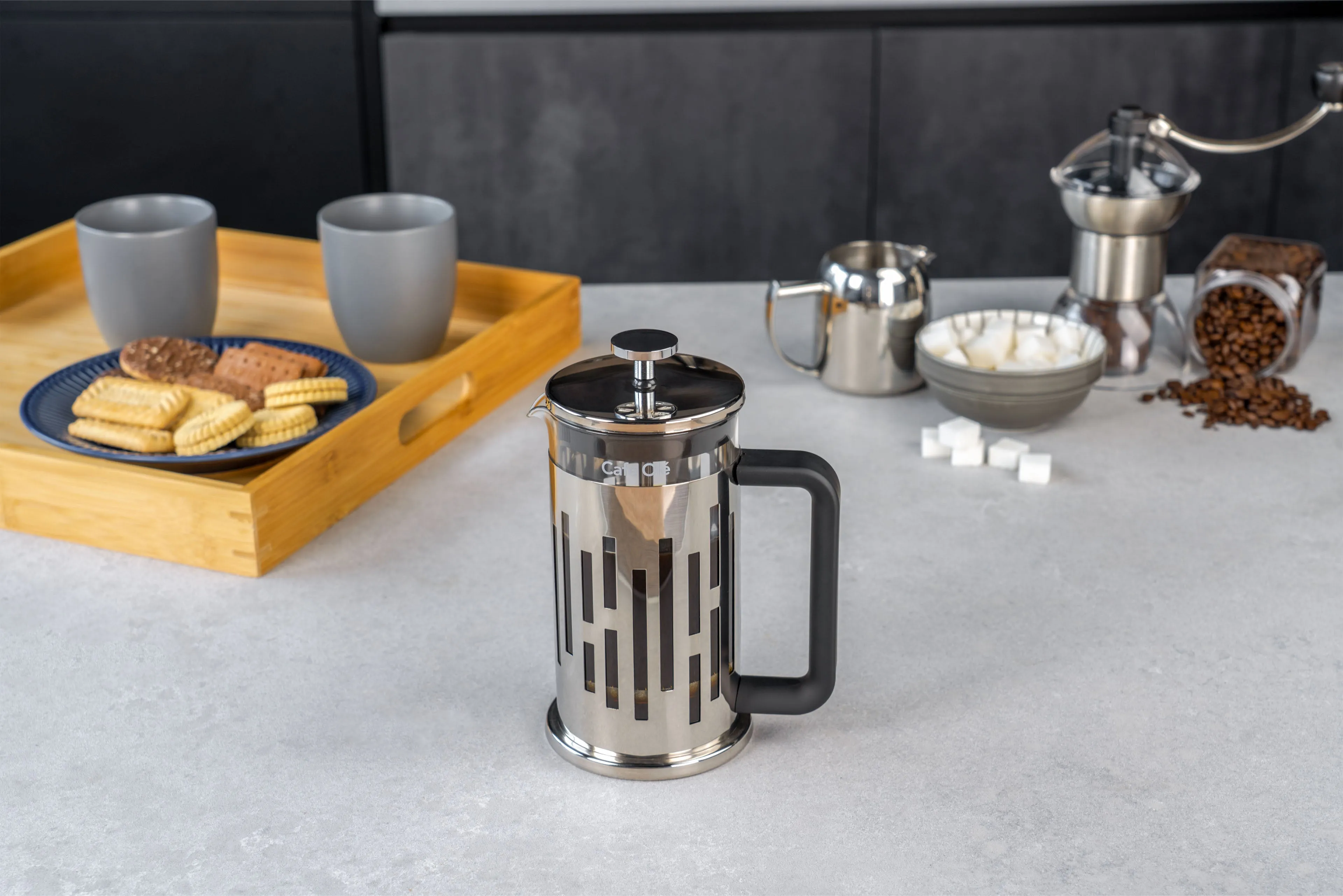 Café Olé 3 Cup Graphico Cafetiere