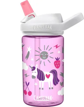 Camelbak Eddy  Kids Drink Bottle 400ml Unicorn Party