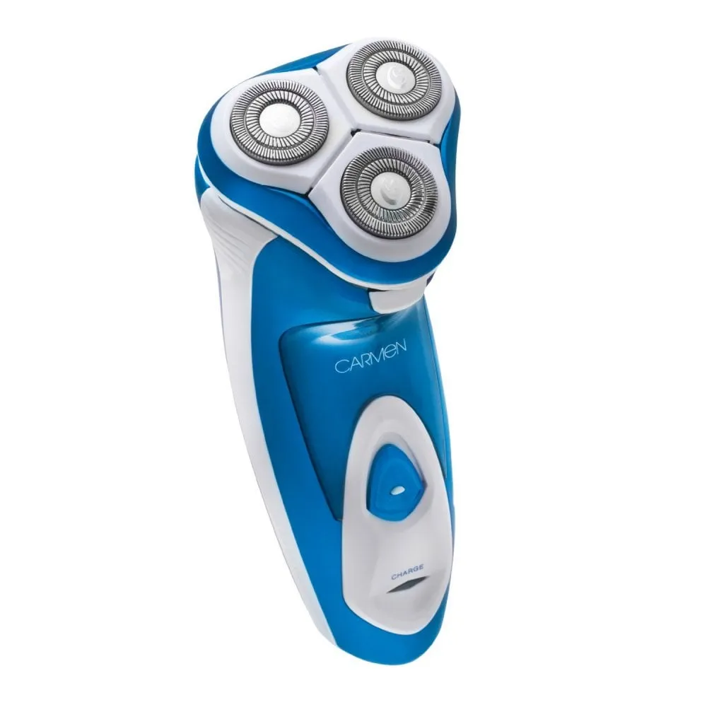 Carmen Triple Head Flex And Pivot Rotary Shaver