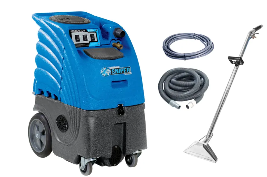 Carpet Extractor | Sandia Sniper 80-2100-H, 12 Gallon, 100 PSI, Hot Water