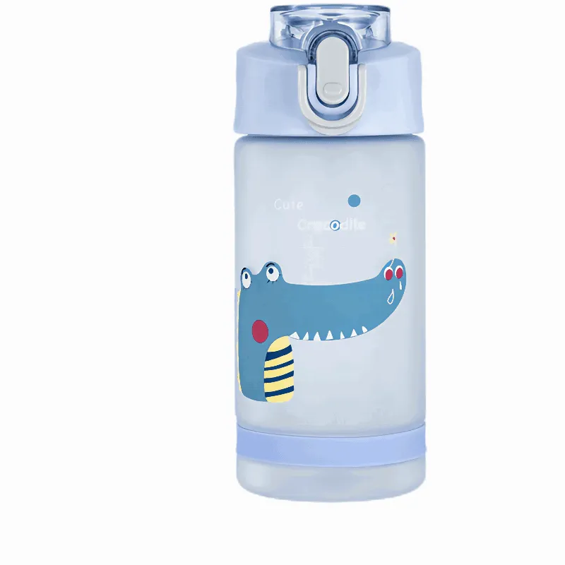 Cartoon Print Outdoor Sports Bottle for Kids