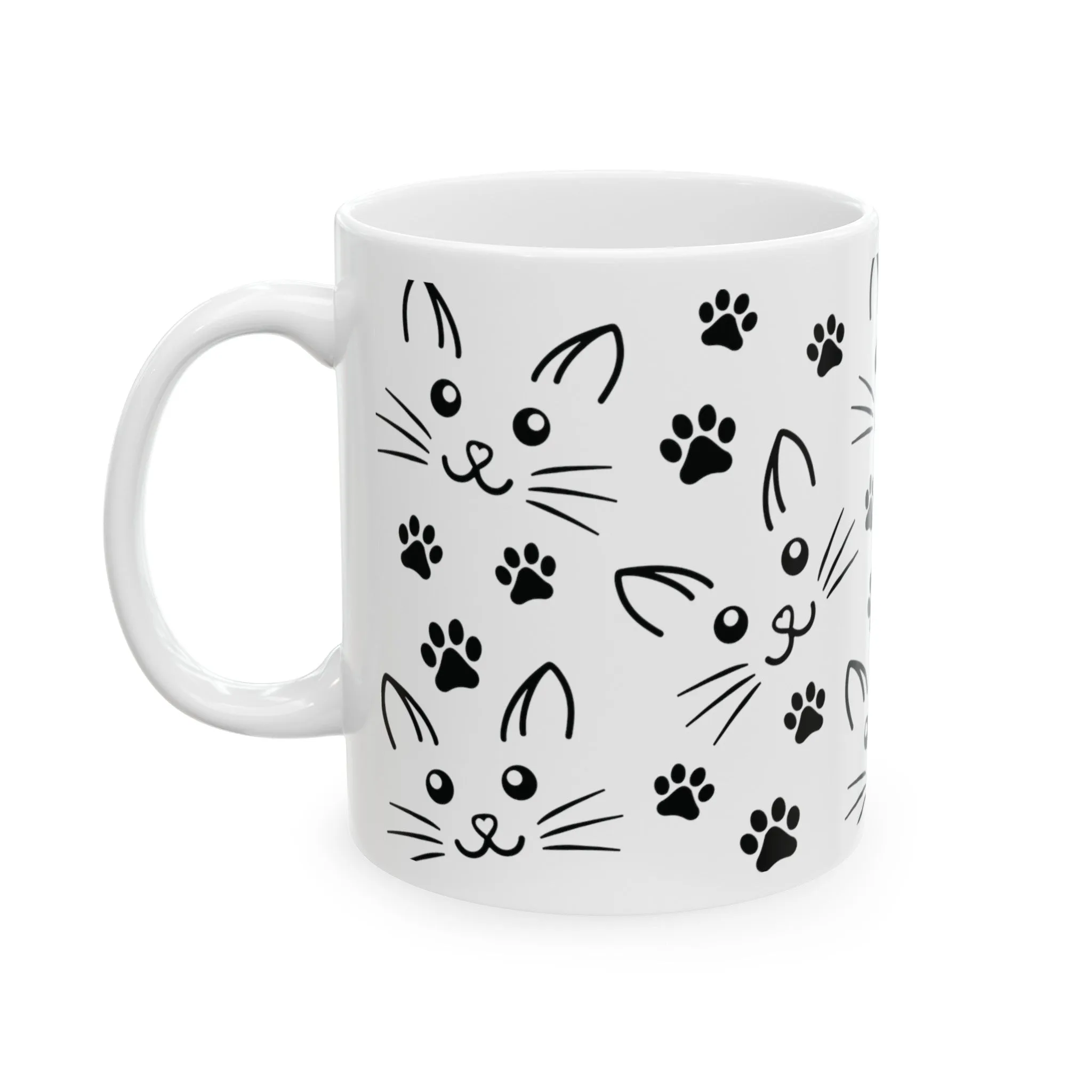 Cat Friends Ceramic Mug