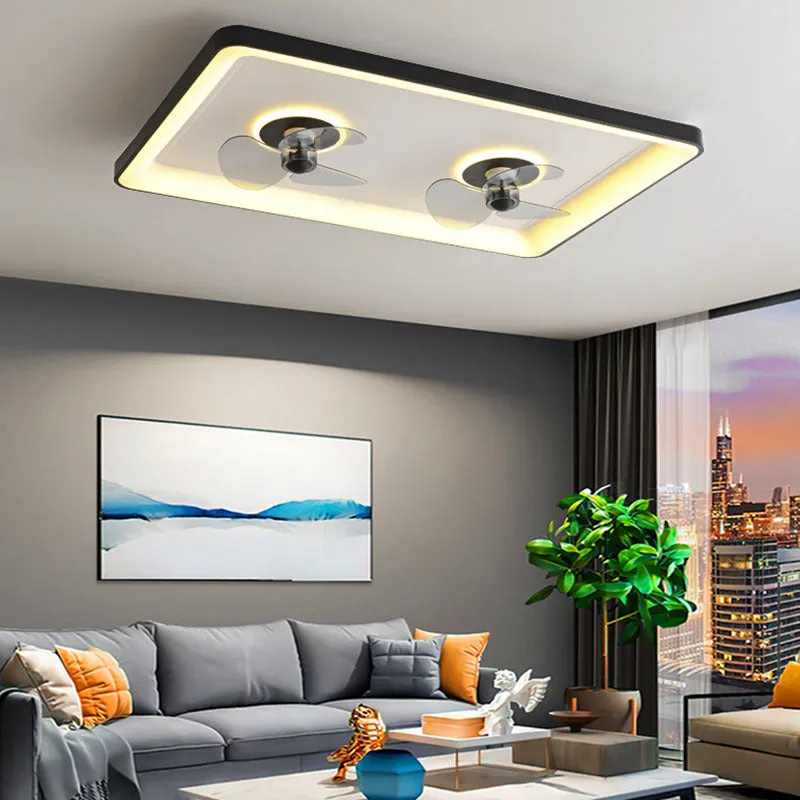 Ceiling Suction Household Smart Fan Lamp