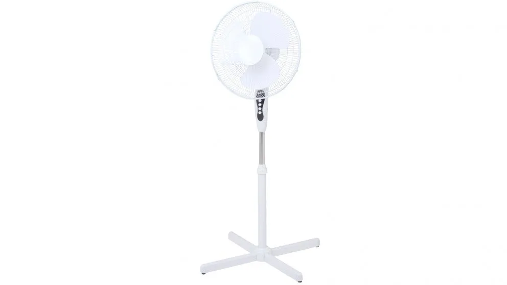 Celsius White 40cm Pedestal Fan 45W Power Consumption /  3 Speeds Setting