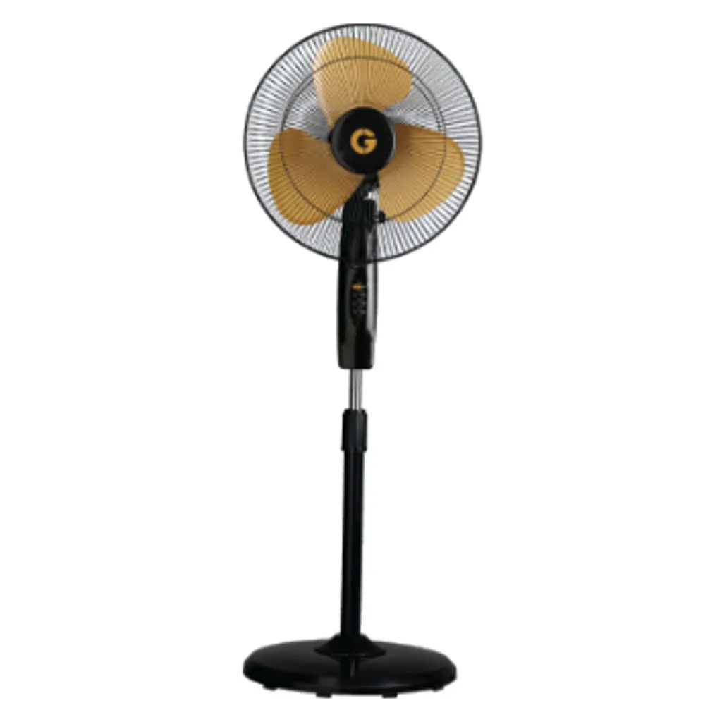 CG TPW Levanter Pedestal Fan Black Gold 400mm