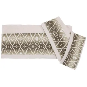 Chalet Aztec 3PC Towel Set