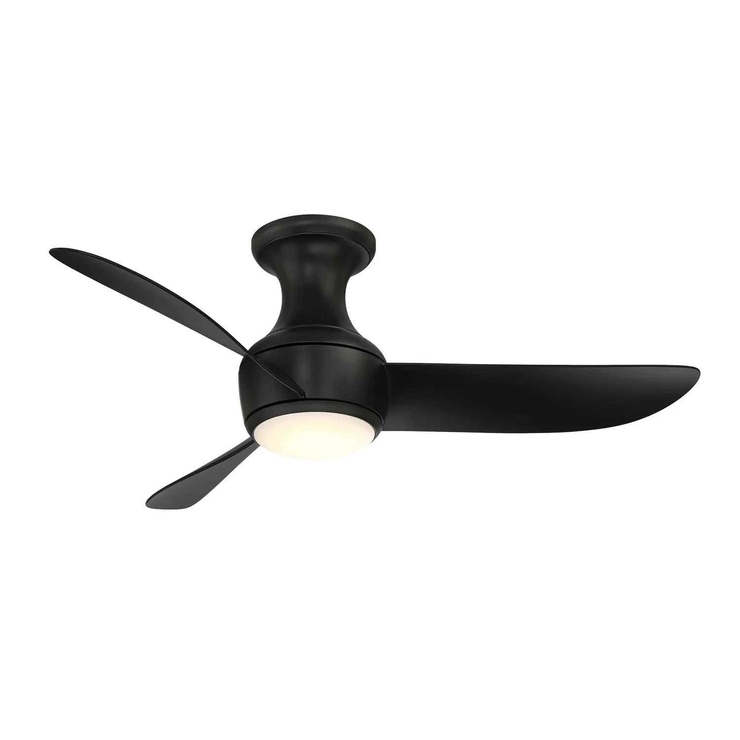 Corona 44" Ceiling Fan in Matte Black