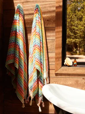 Cosmic Rainbow Towel (Organic) - Body Towel