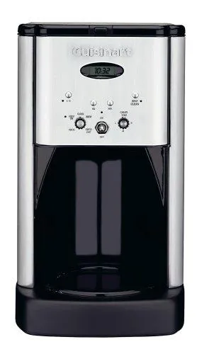 Cuisinart DCC-1200 Brew Central 12 Cup Programmable Coffeemaker, Black/Silver