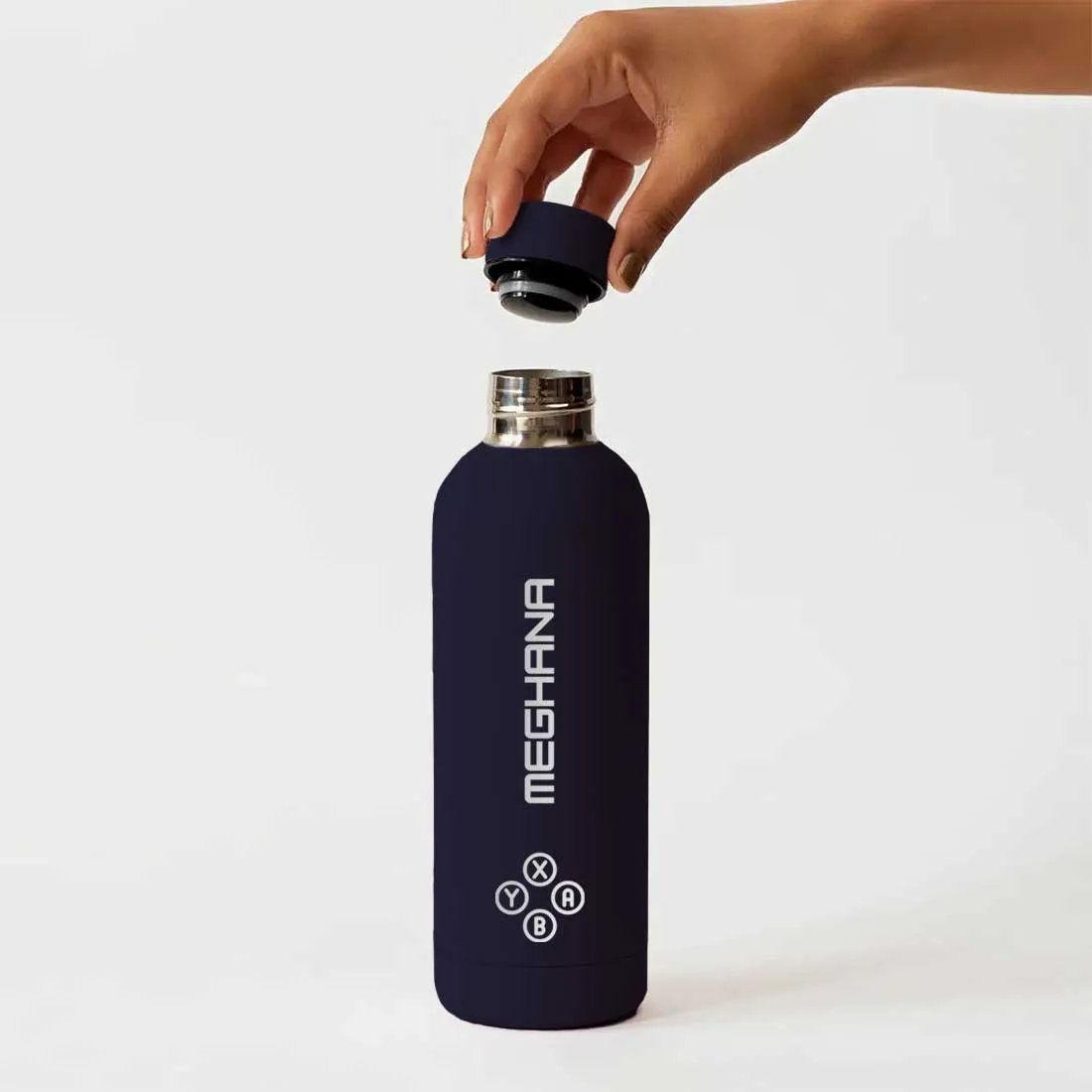 Customized Insulated Water Bottle 500ML Stainless Steel for Travel Office Gym Home - BPA Free, Leakproof