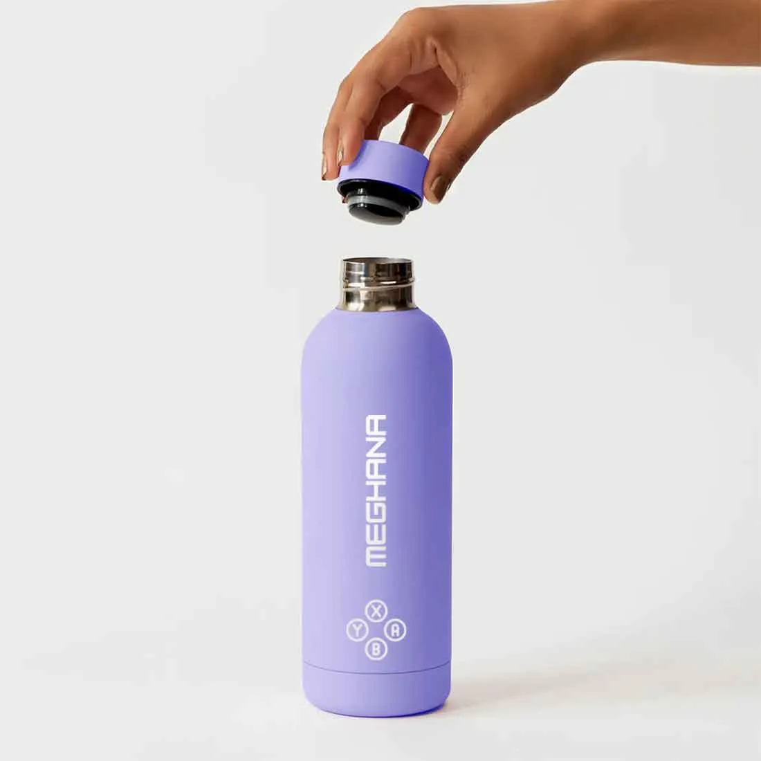 Customized Insulated Water Bottle 500ML Stainless Steel for Travel Office Gym Home - BPA Free, Leakproof